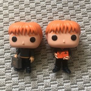 Harry Potter Fred and George Funko Pops